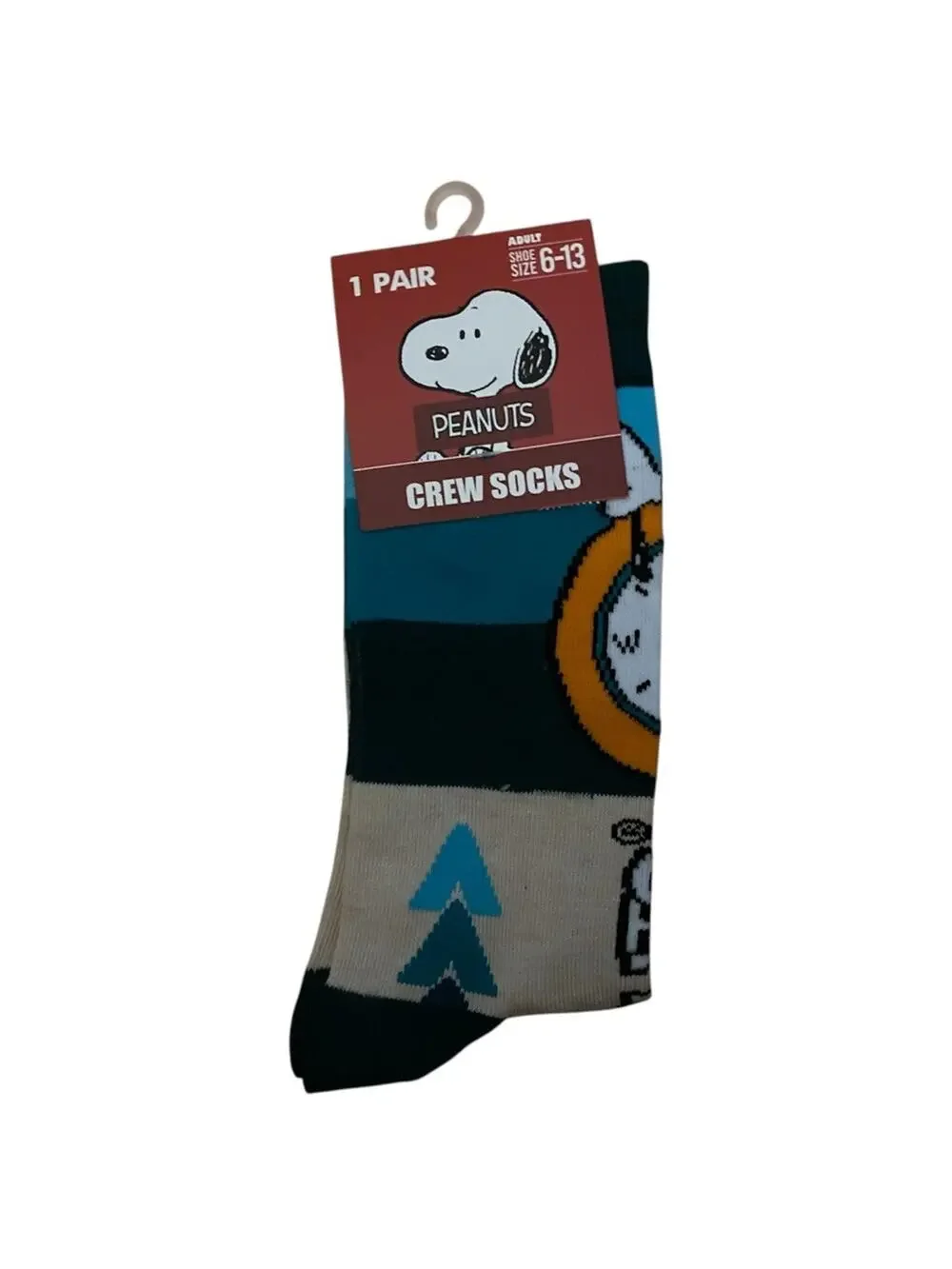 Peanuts Snoppy Time Crew Socks